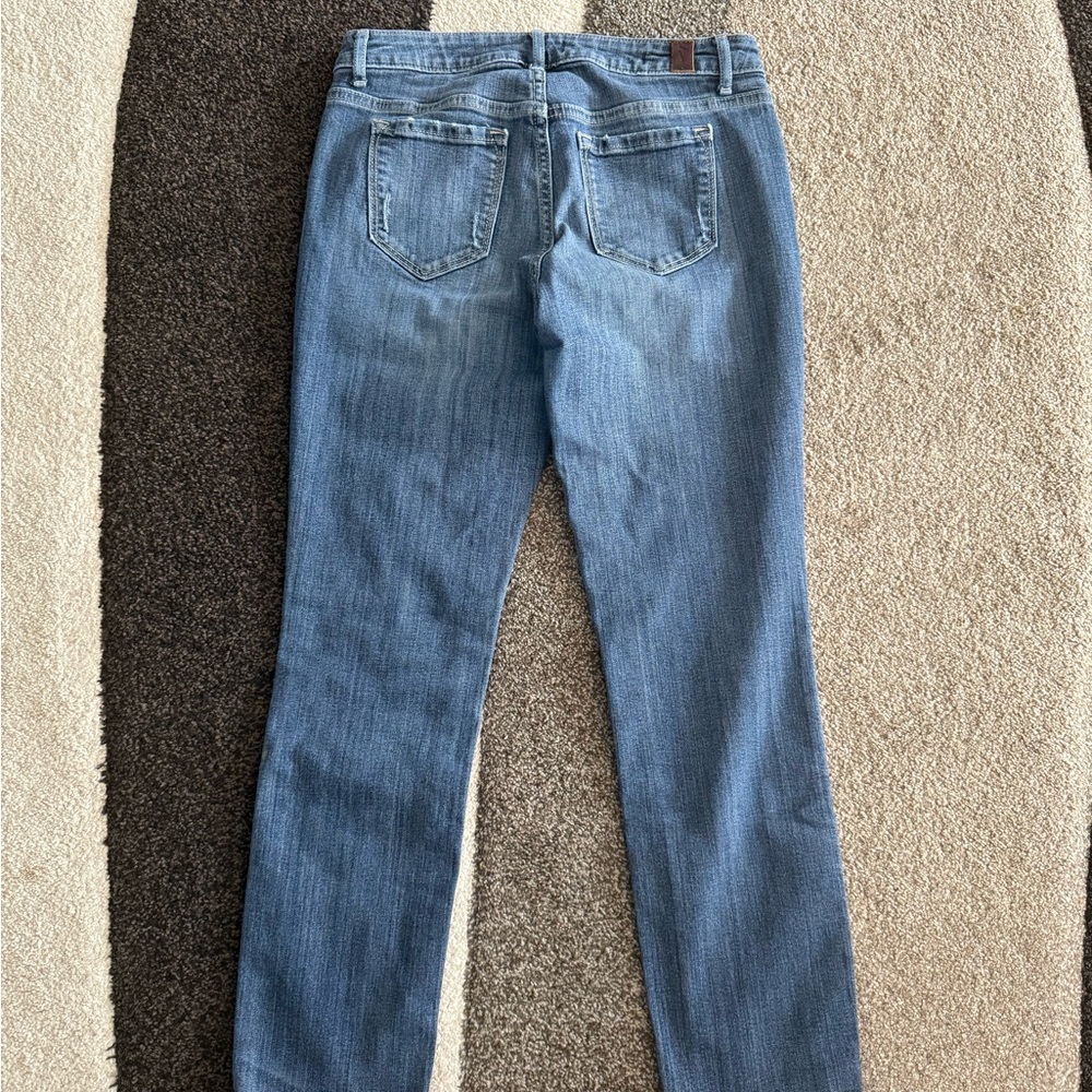 Simply Vera Wang straight mid rise jeans - Picture 3 of 6
